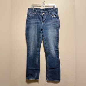 Maurices Dark Blue Boot Cut Jeans